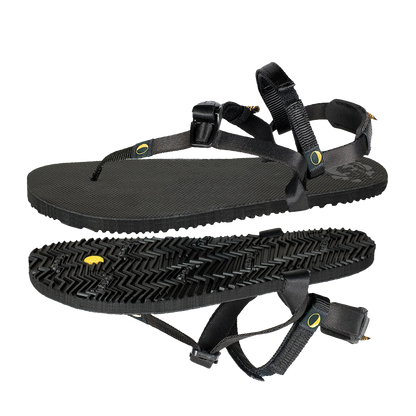 Luna Leadville Trail Black Sandals