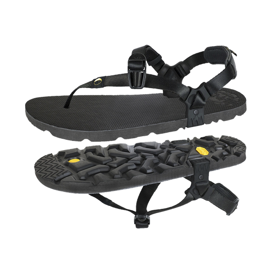 Luna Mono 2.0 Winged Edition Black Sandals